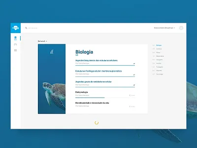 Estudando - Weekly Study Guide class design ead education lecture ui