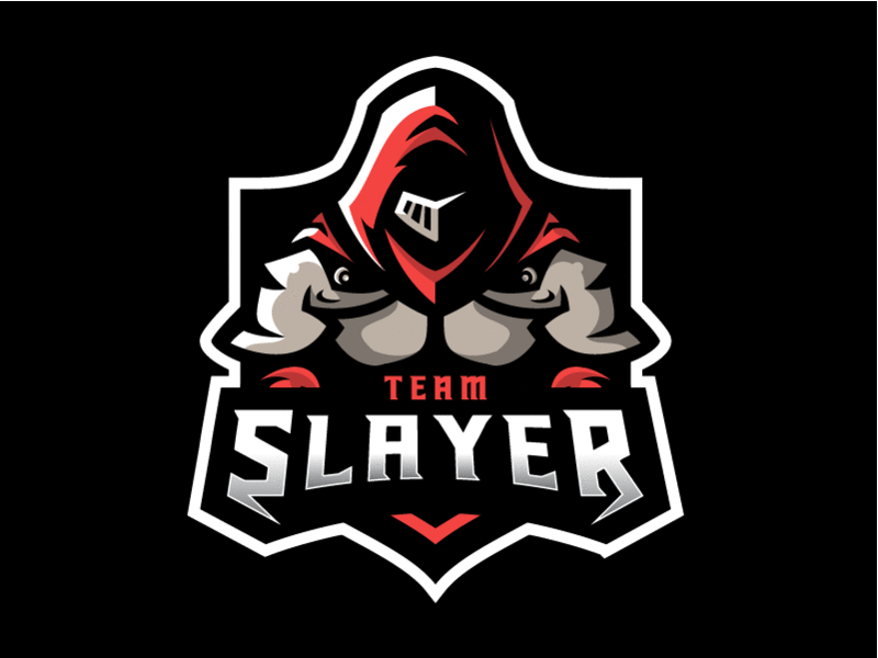 Knight Mascot Logo (SOLD) esports hood illustration knight logo mascot matthew doyle slayer sports vector