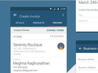 Bill bird Invoicing App