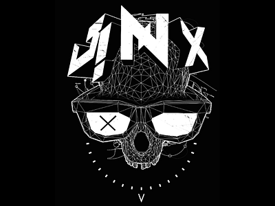 Space Commander 3d 3dart clothing gfx illustrator jinxbrand lowpoly maya photoshop skulls teedesign videogames