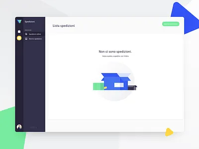 Shipping List dashboard design ecommerce empty empty state marketplace product products shipping shop ui webapp