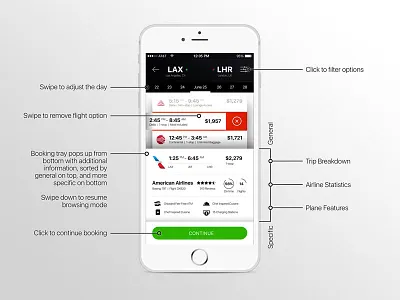 Pretty Fly: Flight Booking App app design ui ux