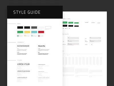 UI Style Guide interface style guide ui