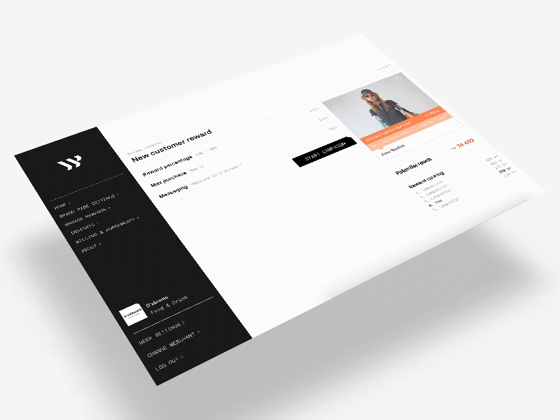 Wrapp - Web B2B tool flinto interaction prototype ui ux web webapp wrapp