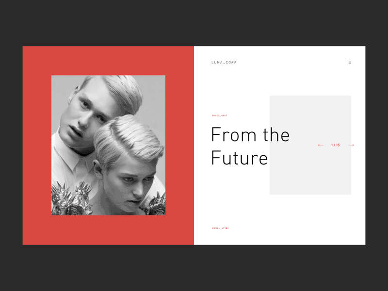 From The Future animation design gif interface ui ux xd