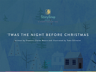 StorySnap Story Cover for iPad ipad ui design