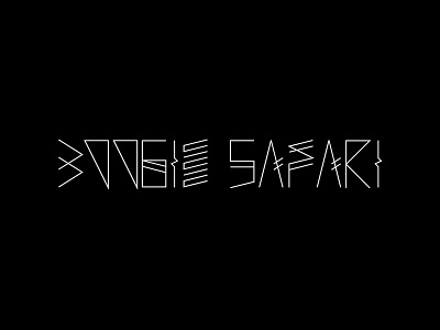 Boogie Safari identity logo music
