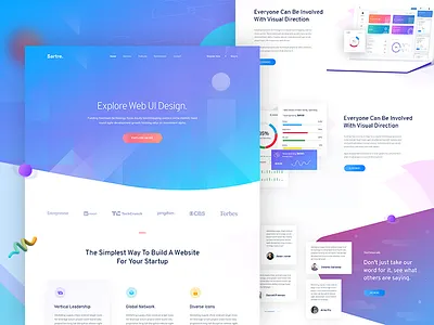 Creative Home Page | Exploration #1 app lang page blockchain crypto exploration finance freelancer it technology litecoin mining purple visual design wallet