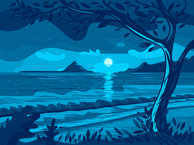 Blue Hawaii hawaii landscape