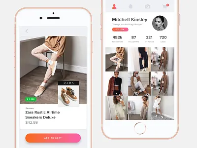 Fashionline Mobile App app fashion feminine lifestyle mobile pink