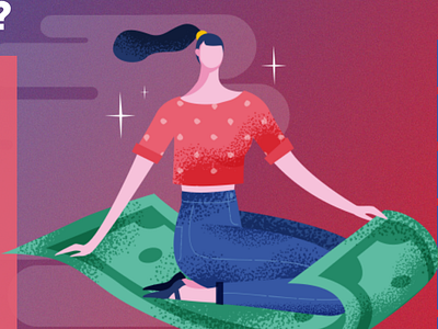 Financial matters characters finance money people