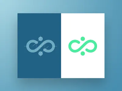 Contemporary Cavewoman Logo Construction balance brand fitness golden ratio health identity logo mark round workout yin yang zen