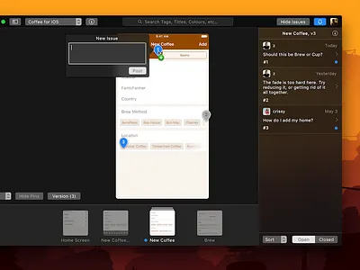 Curve for Mac - Detail View apple client work interface design mac macos ui