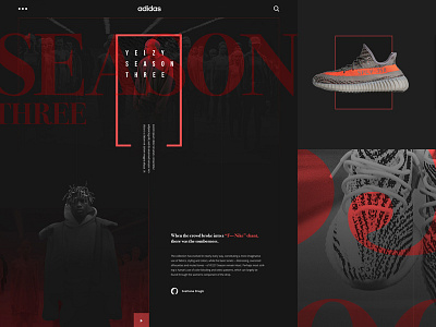 Yeezy S3 Mockup Preview 350 boost dark fashion kanye west minimal mockup season 3 ui yeezy