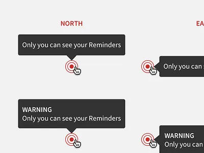 Tool Tips - NESW Never Eat Soggy Waffles directions hover pointers tool tips tooltips