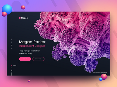Freebie - 5k Followers 5k freebie mandelbrot megan minimal portfolio sketch web