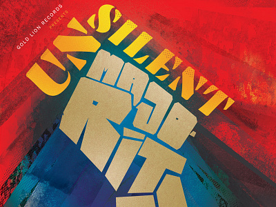 Unsilent Majority Poster/Album Cover aclu politics poster posters resist sacramento