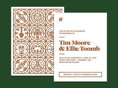 Wedding Invites illustration invites wedding