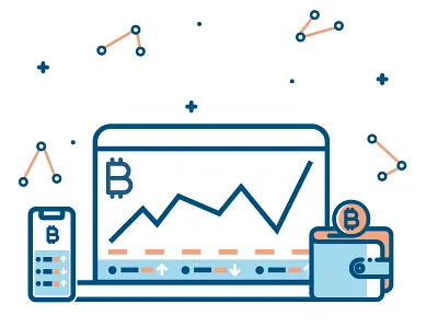 Cryptocurrency altcoin bitcoin blockchain chart crypro cryptocurrency finance graph icon illustration mining wordpress