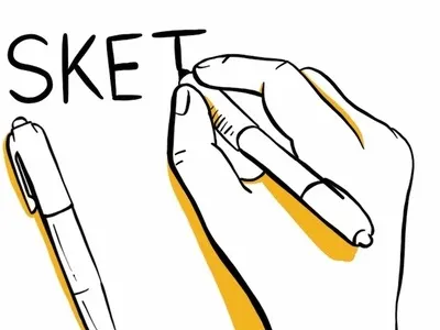 Blog Post Illustration blog graphic drawing illustration sketch