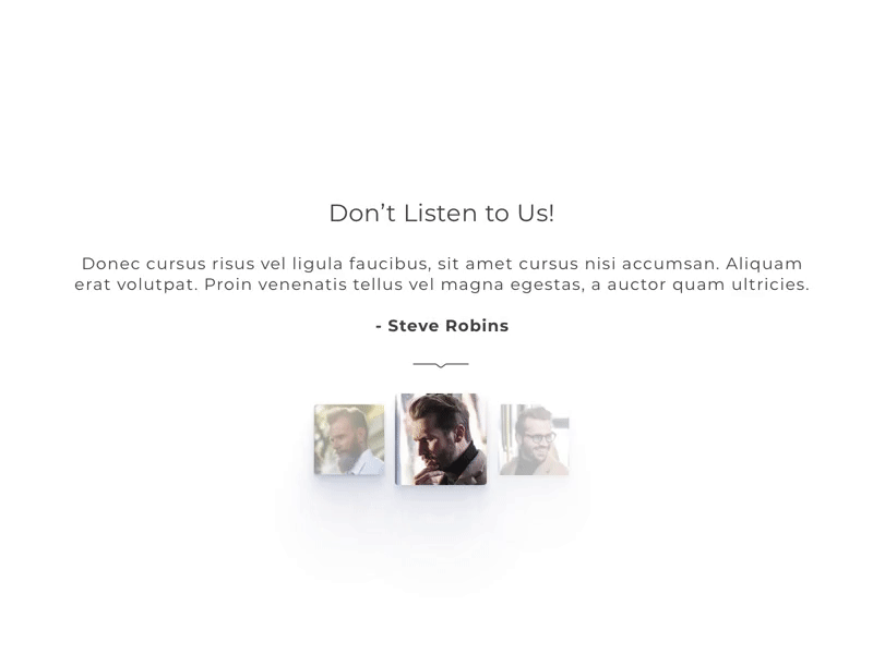 Testimonials people testimonials