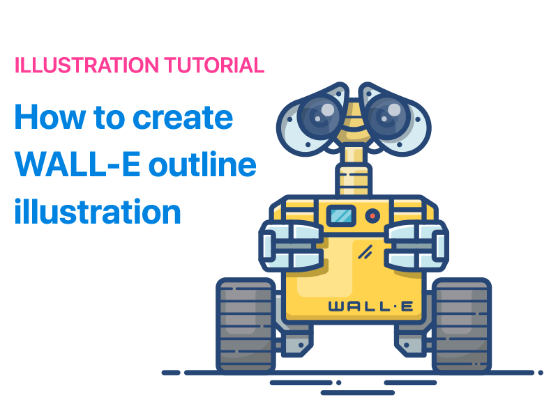 Tutorial №2 animation character icon illustration machine medium motion movie robot space tutorial wall e