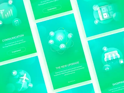Hong Kong Mobile MyLink App UI Design communication design guide ui