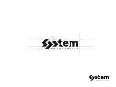 System Building Products Branding brand logo design system