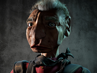 Old Guy Revisited 3d