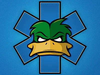 Döc Med Logo duck emergency logo rescue tacmed tactical vector