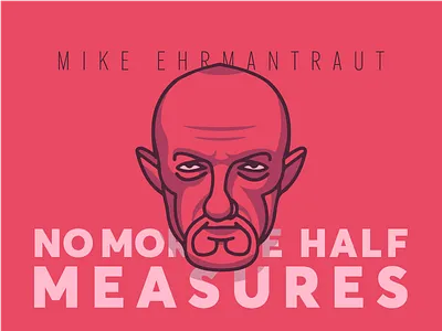 Mike 2d 3d art character design flat illustration lettering typography