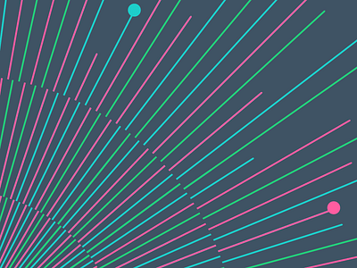 dotmesh Multiverse T-Shirt 80s lines t shirt