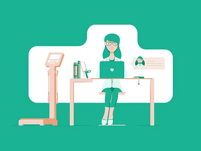 Nutritionist adipometer balance bioimpedance books desk laptop measure nutritionist nutrium table tape texting