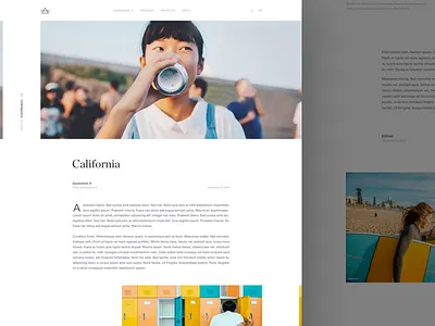 Blog x Competition app card clean dashboard landing page layout product responsive ui ux web website