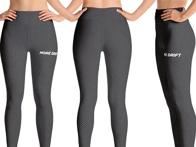 Carbonfiber Leggings Mockups apparel leggings merch yoga