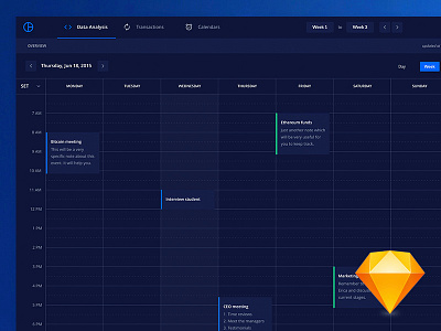 Freebie - Calendar from Sketch And Adobe XD UI Kit 2d app branding clean dashboard design flat material mobile ui ux web