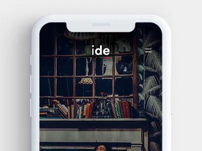 UI of a news concept design for iPhone X app iphone x layout ui ux