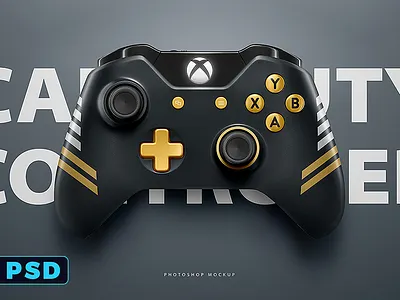 Xbox One PSD Photoshop Mockup Template controller custom elite free freebie gamepad microsoft mockup psd template xbox xbox one