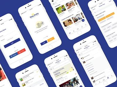 Nayi Disha mobile application case study mobile app ngo social app