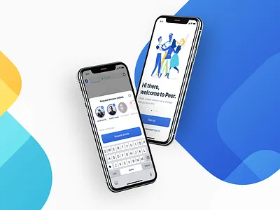 Peer Browser accountability app browser design ios product software ui ux
