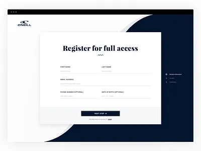 Daily UI #001 - Sign Up daily ui design register sign up ui ux web