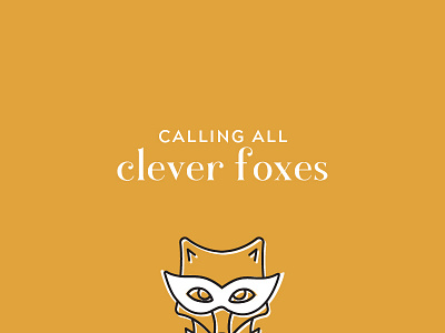 2018 ADDYs - Mascot awards ceremony character creativity event fox mascot mask masquerade promotion typography vintage