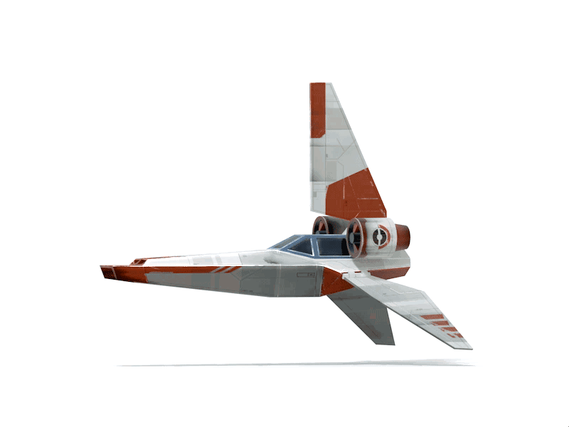 Speeder ⚡️ 3d concept design modeling render space spacecraft textures