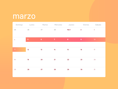 Daily UI #38: Calendar calendar daily ui dailyui