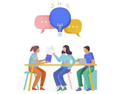 Strategy brainstorm people strategy team wok working