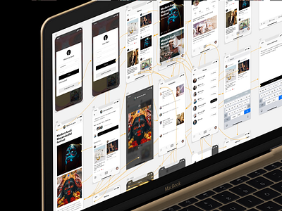 Another Preview - Flam UI Kit iphone photography ui ui kit ux