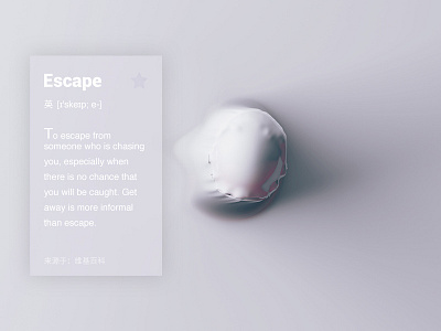 Escape From The Space 3d cinema4d classic design helmet interface modern render space ui