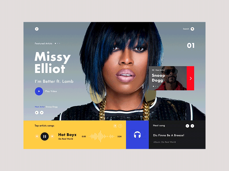 I'm Better clean fashion layout modern mondrianizm typography ui ux web webdesign