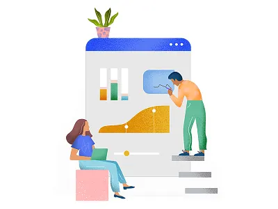 UI & UX Design boy design girl interface man screen team ui ux woman work working