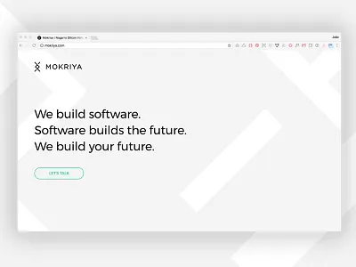Meet the New Mokriya brand branding company logo mokriya rebranding site website